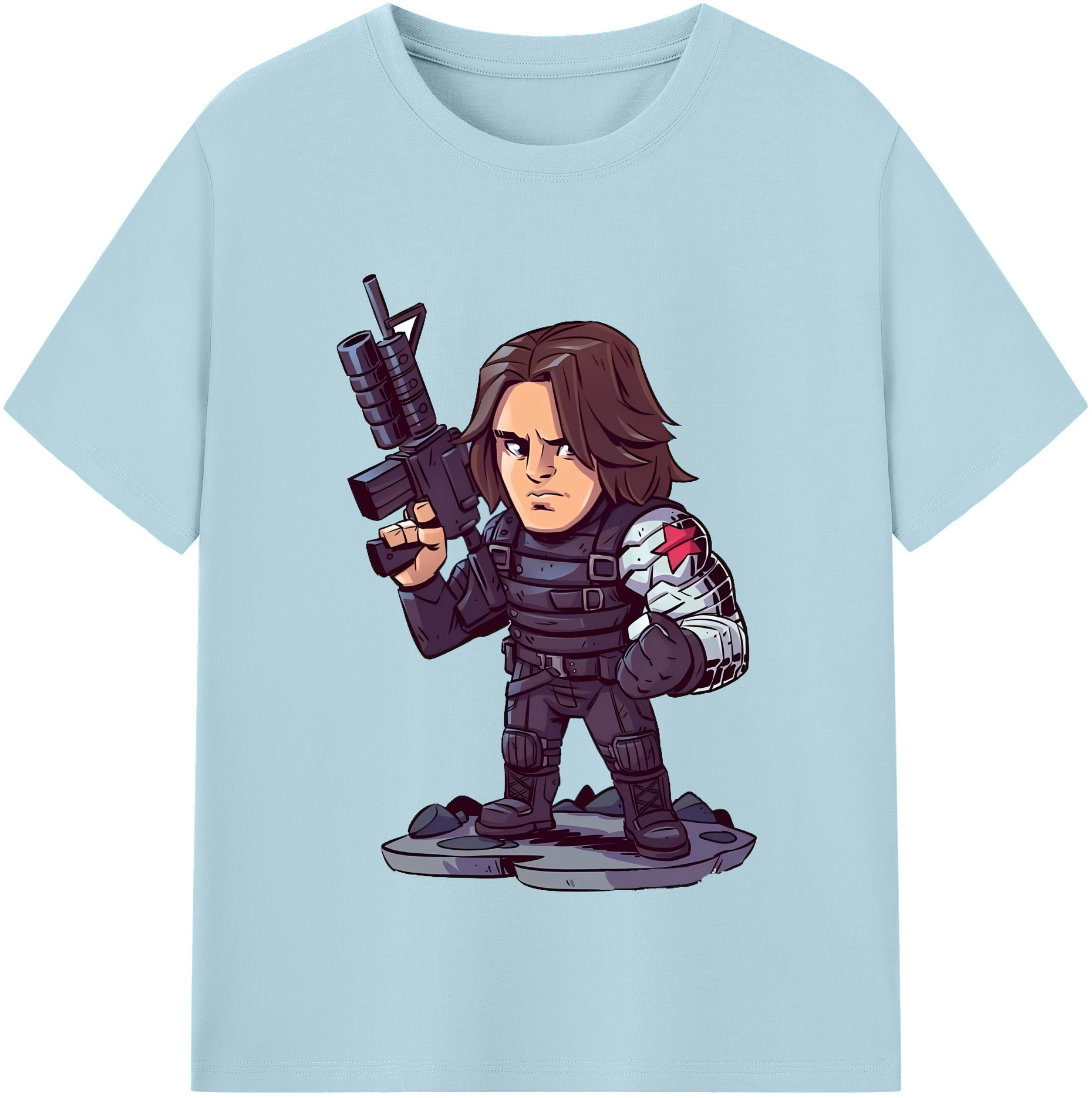 （画像用） アベンジャーズ The Avengers 綿100％半袖Tシャツ（フロントプリント）